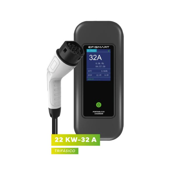 Carregador Tipo 2 Trifásico 32A 22KW 5M