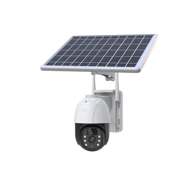 Câmara Vigilância WIFI PTZ 4MP C/Visão Nocturna +Deteção Inteligente + C/Painel Solar