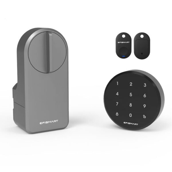 Kit Fechadura Inteligente C/Teclado + SmartLock + Comando + Gateway