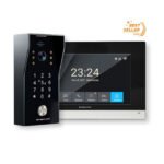 KIT 2 Fios Monitor 7” + Posto Externo 2MP C/Leitor Cartão