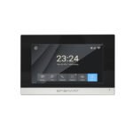 Vídeo Porteiro Monitor 4 Fios 7" WIFI Preto