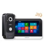 KIT Vídeo Porteiro Monitor 7'' + Posto Externo 2MP C/Leitor RFID