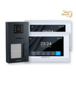 KIT 2 Fios 2x Monitores 10” + Posto Externo 2MP 2 Fios