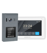 KIT POE Monitor 7'' WIFI + Posto Externo 4.3'' Digital