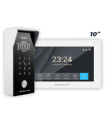 KIT POE Monitor 10'' WIFI+ Posto Externo C/Teclado / Cartão RFID WIFI