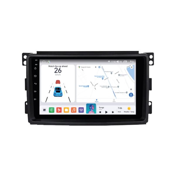 Auto Rádio Smart Fortwo Android | 2005-2010