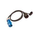 Adaptador CEE 32A Monofásico – (7.4KW) Macho - Schuko Fêmea