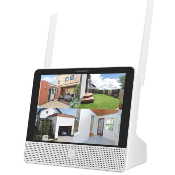 Gravador + Monitor CCTV 12" 16CH 4K | Tuya