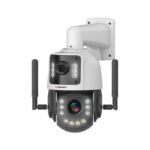 Câmara de Vigilância PTZ 4+4MP 36x Zoom WIFI+POE C/Auto-Tracking ICSEE