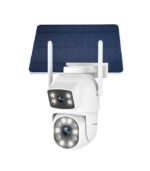 Câmara Vigilância WIFI PTZ 8MP Dupla Lente | Tuya