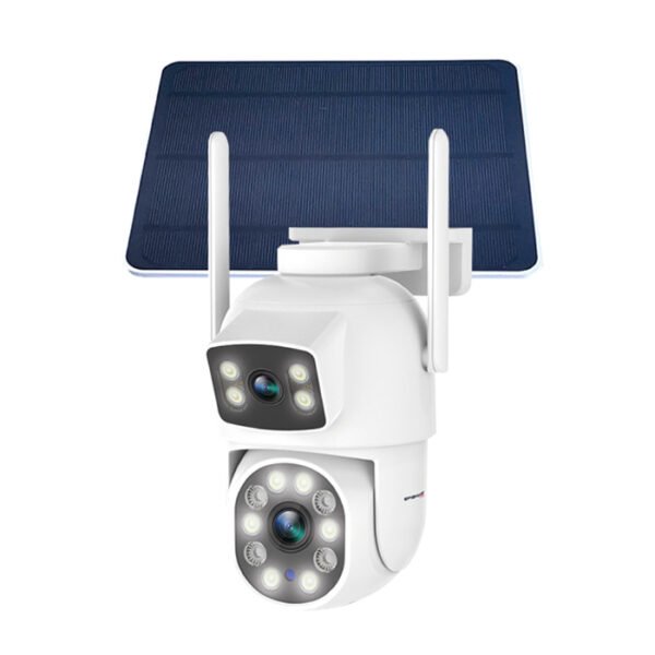 Câmara Vigilância WIFI PTZ 8MP Dupla Lente | Tuya