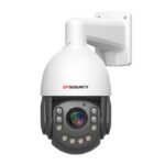 Câmara Vigilância PTZ POE 5MP C/Zoom Óptico 20x + Visão Nocturna + Detecção Inteligente | XMEye PRO