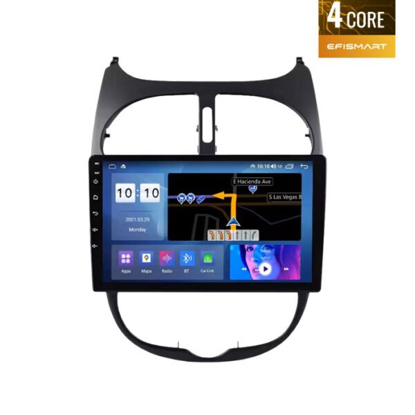 Auto Rádio Peugeot 206 Android | 1998-2008