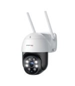 Câmara Vigilância WIFI PTZ 5MP C/Visão Nocturna + Det. Movimento + AI Track | Tuya