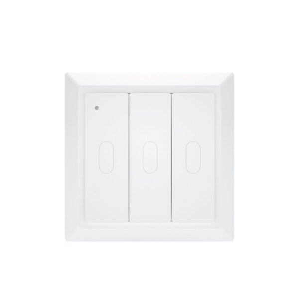 Controlo Remoto Triplo Mini RF e Regulador de Intensidade / Ajuste de Temperatura Sem Fios