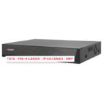 Gravador NVR POE 4CH + IP 10CH 4K | Tuya