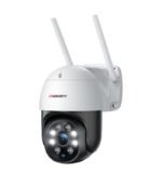 Câmara Vigilância PTZ 6MP WIFI C/AI Track + Visão Nocturna + Detecção Humanos + X-Vision | Tuya