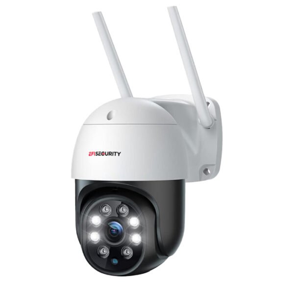 Câmara Vigilância PTZ 6MP WIFI C/AI Track + Visão Nocturna + Detecção Humanos + X-Vision | Tuya