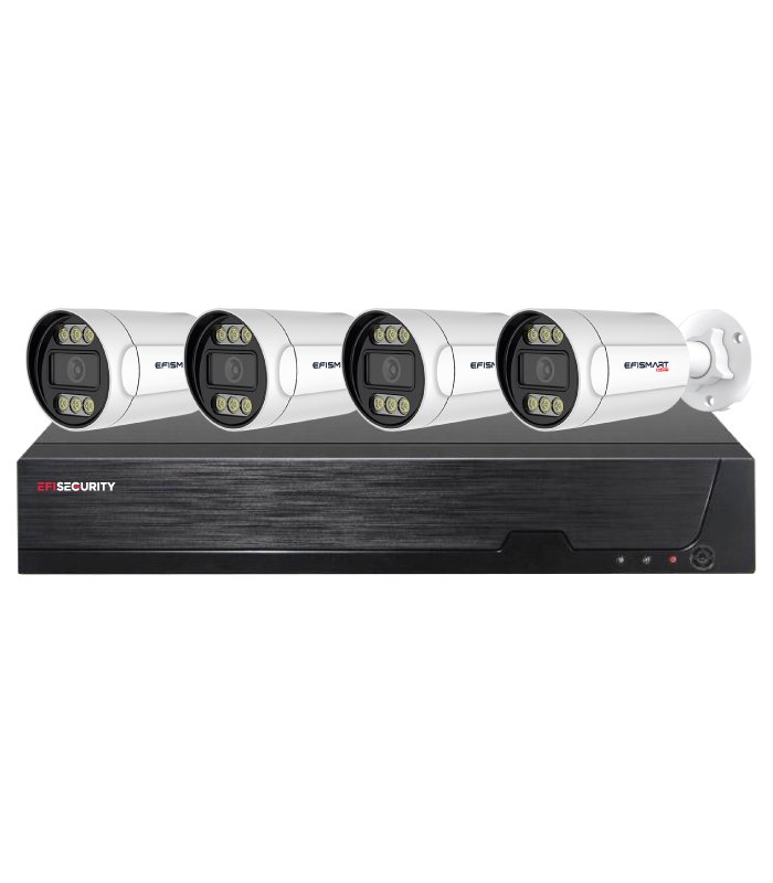 CC1211-700X800px Sistema CCTV POE - 4x Câmara Bullet 4MP C/Deteção Movimento/Visão Nocturna + Gravador POE 4CH/IP 10CH 4K | Tuya - Image 1