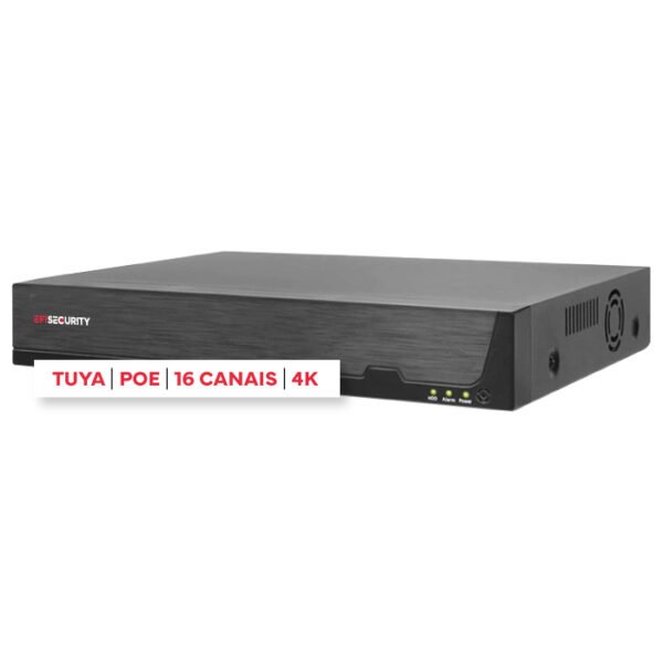 Gravador NVR IP 16CH 4K | Tuya | Premium
